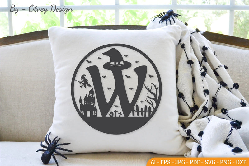 Alphabet Halloween SVG Bundle - CraftNest - Digital Crafting and Art