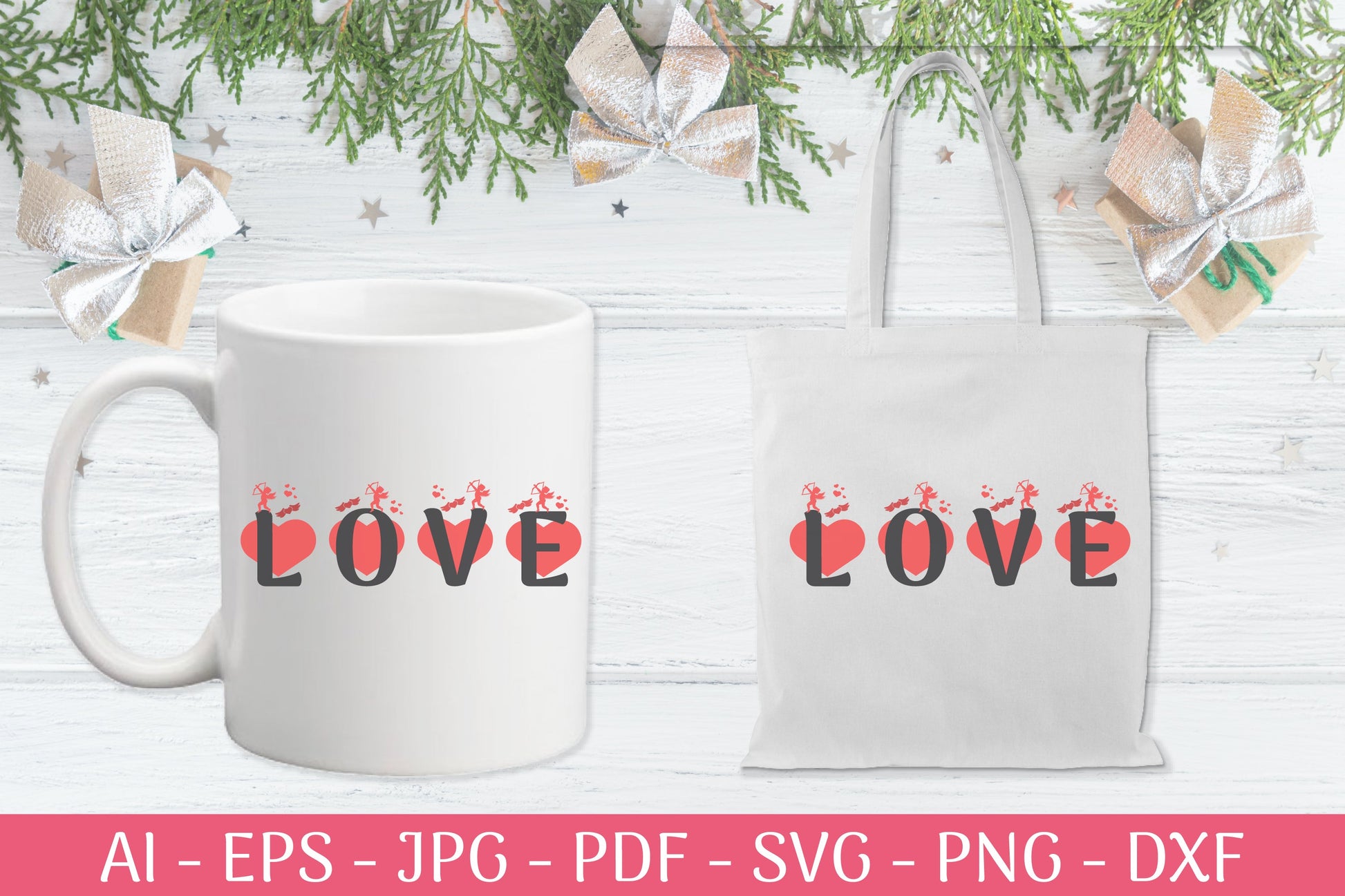 Alphabet Valentine SVG Bundle 2 - CraftNest - Digital Crafting and Art