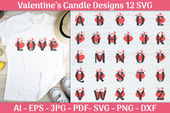 Alphabet Valentine SVG Bundle 2 - CraftNest - Digital Crafting and Art