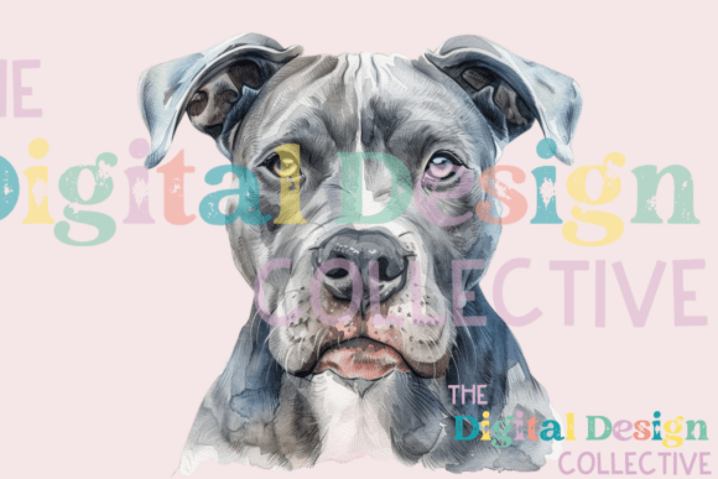 Unique Artistic Pitbull T-Shirt Design Bundle
