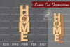 American Football Home Laser Cut Decoration Clipart Bundle