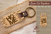 American Football Home Laser Cut Keychain Clipart Bundle