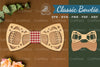 American Football Laser Cut Bowtie Clipart Bundle