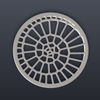 Ammonite Trivet 3D Print STL File