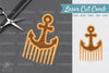 Anchor Laser Cut Comb Clipart Bundle