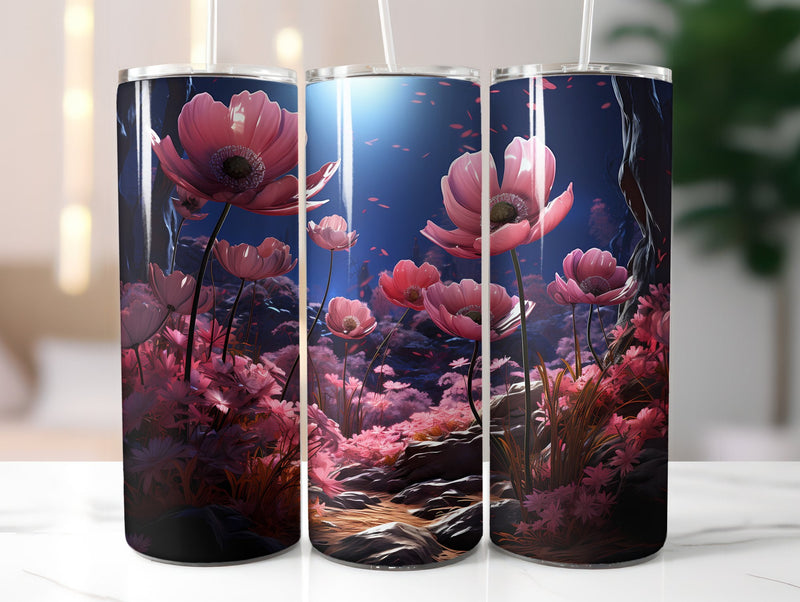Anemone Afterglow Tumbler Wrap - CraftNest