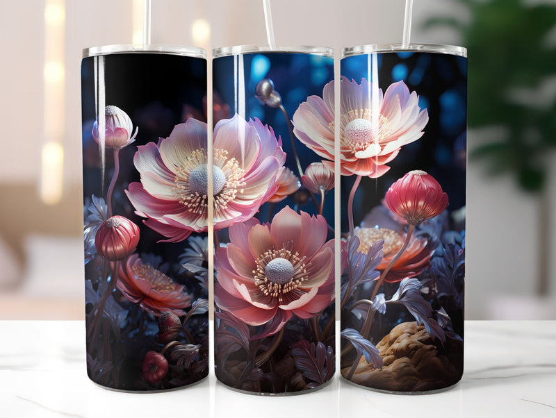 Anemone Afterglow Tumbler Wrap - CraftNest