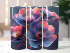 Anemones Flowers Tumbler Wrap - CraftNest - Digital Crafting and Art