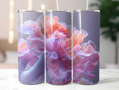Anemones Flowers Tumbler Wrap - CraftNest - Digital Crafting and Art
