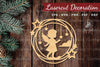 Angel Kids Lasercut Decoration Clipart Bundle