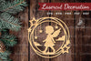 Angel Kids Lasercut Decoration Clipart Bundle
