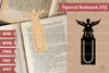 Angel Papercut Bookmark SVG Clipart