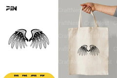 Angel Wings SVG Bundle - CraftNest - Digital Crafting and Art
