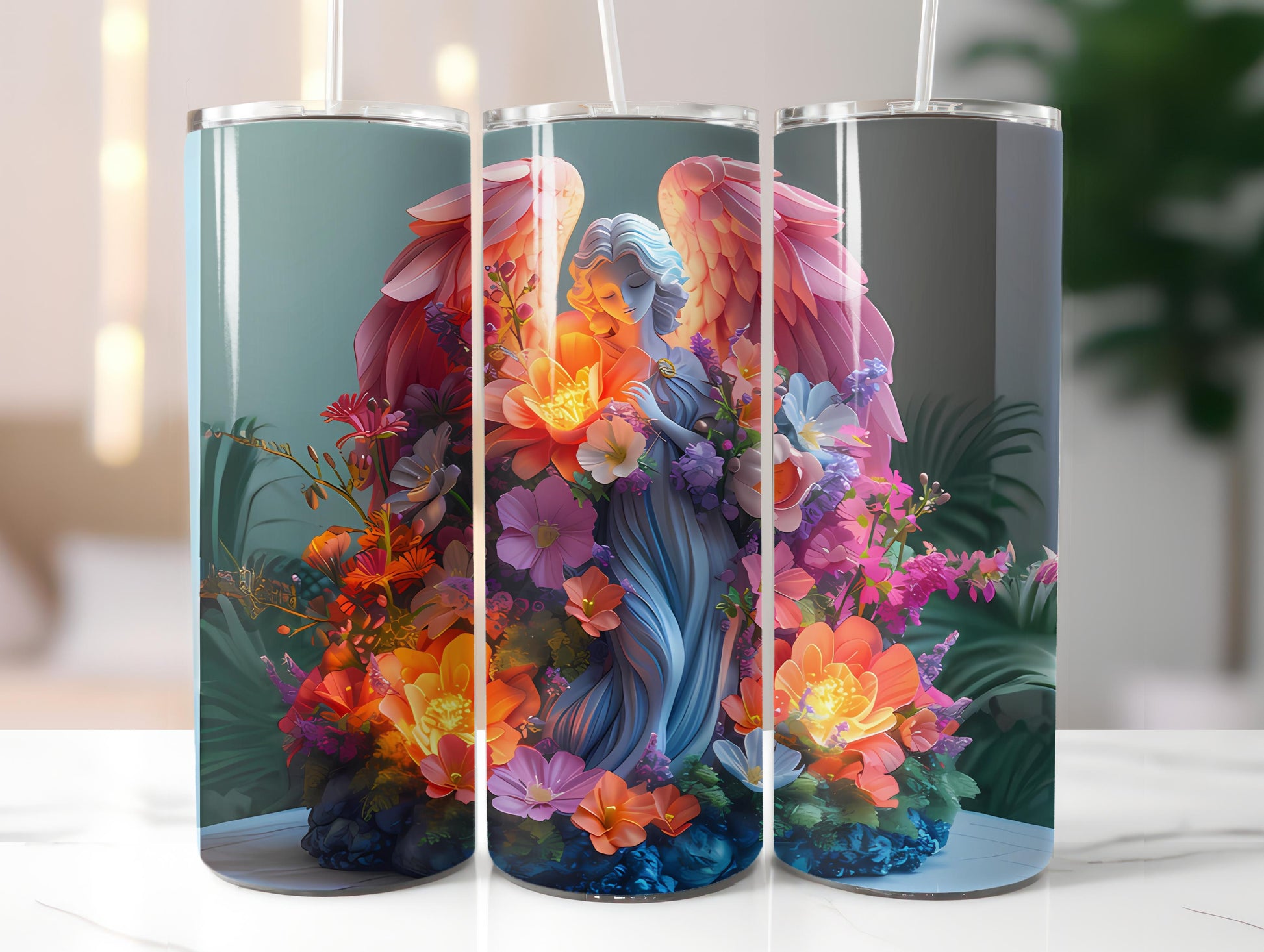 Angels Easter 1 Tumbler Wrap - CraftNest
