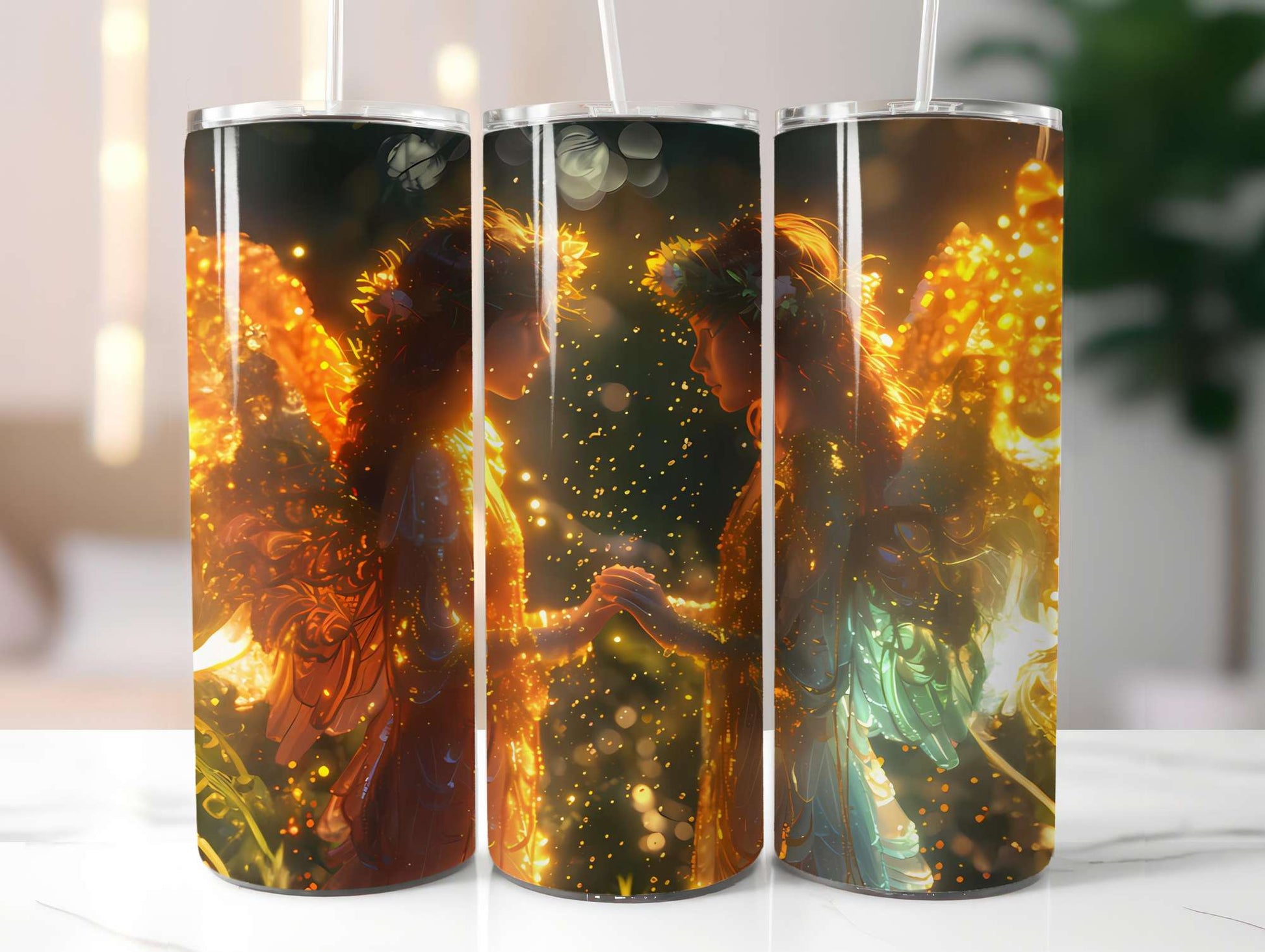 Angels Summer 1 Tumbler Wrap - CraftNest - Digital Crafting and Art