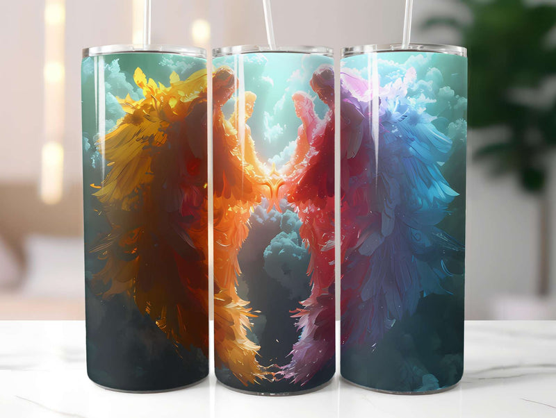 Angels Summer 1 Tumbler Wrap - CraftNest - Digital Crafting and Art
