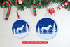 Animal Christmas Tree Ornament Layered Laser Cut SVG Bundle