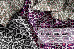 Animal Print Waves - CraftNest - Digital Crafting and Art