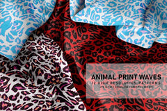 Animal Print Waves - CraftNest - Digital Crafting and Art