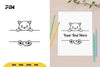 Animal Split Border Fox SVG Bundle
