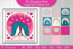 Dolphin Couple Love SVG Bundle - CraftNest - Digital Crafting and Art
