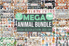 Animals Mega Clipart Bundle - CraftNest - Digital Crafting and Art