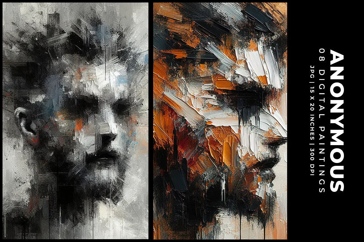 Anonymous - Wall Art - CraftNest - Digital Crafting and Art