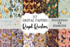 Antique Roosters Seamless Digital Paper