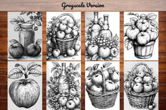 Apple Coloring Books - CraftNest - Digital Crafting and Art