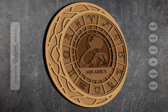 Aquarius Zodiac Laser Cut SVG Bundle 1 - CraftNest - Digital Crafting and Art
