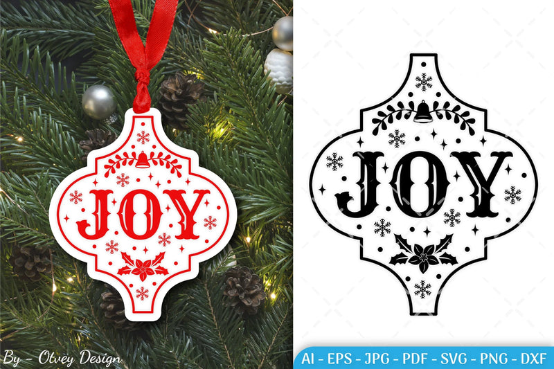 Arabesque Christmas Ornament SVG Bundle - CraftNest - Digital Crafting and Art