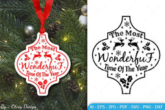 Arabesque Christmas Ornament SVG Bundle - CraftNest - Digital Crafting and Art