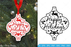 Arabesque Christmas Ornament SVG Bundle - CraftNest - Digital Crafting and Art
