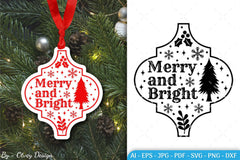 Arabesque Christmas Ornament SVG Bundle - CraftNest - Digital Crafting and Art