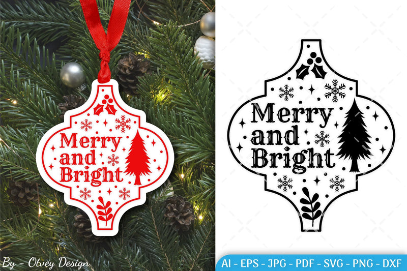 Arabesque Christmas Ornament SVG Bundle - CraftNest - Digital Crafting and Art