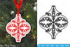 Arabesque Christmas Ornament SVG Bundle