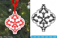 Arabesque Christmas Ornament SVG Bundle - CraftNest - Digital Crafting and Art