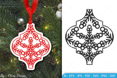 Arabesque Christmas Ornament SVG Bundle - CraftNest - Digital Crafting and Art