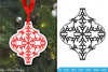 Arabesque Christmas Ornament SVG Bundle