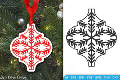 Arabesque Christmas Ornament SVG Bundle - CraftNest - Digital Crafting and Art
