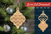 Arabesque Christmas Ornament Clipart Bundle
