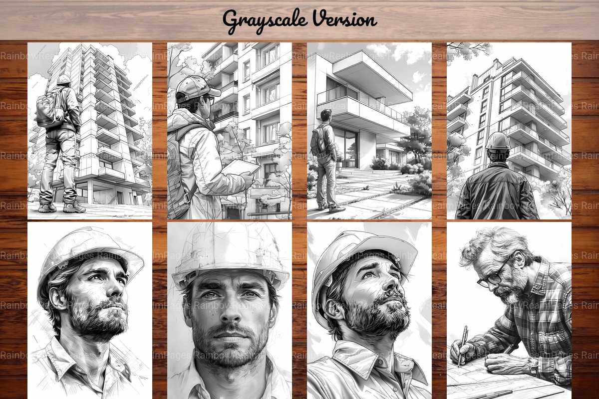 Architect Coloring Books - CraftNest - Digital Crafting and Art