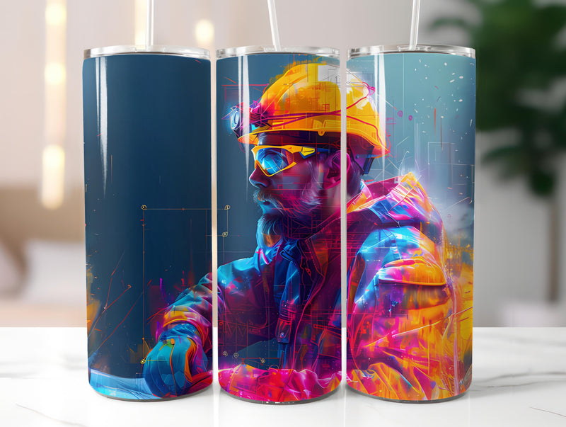 Architect Profession 1 Tumbler Wrap - CraftNest - Digital Crafting and Art