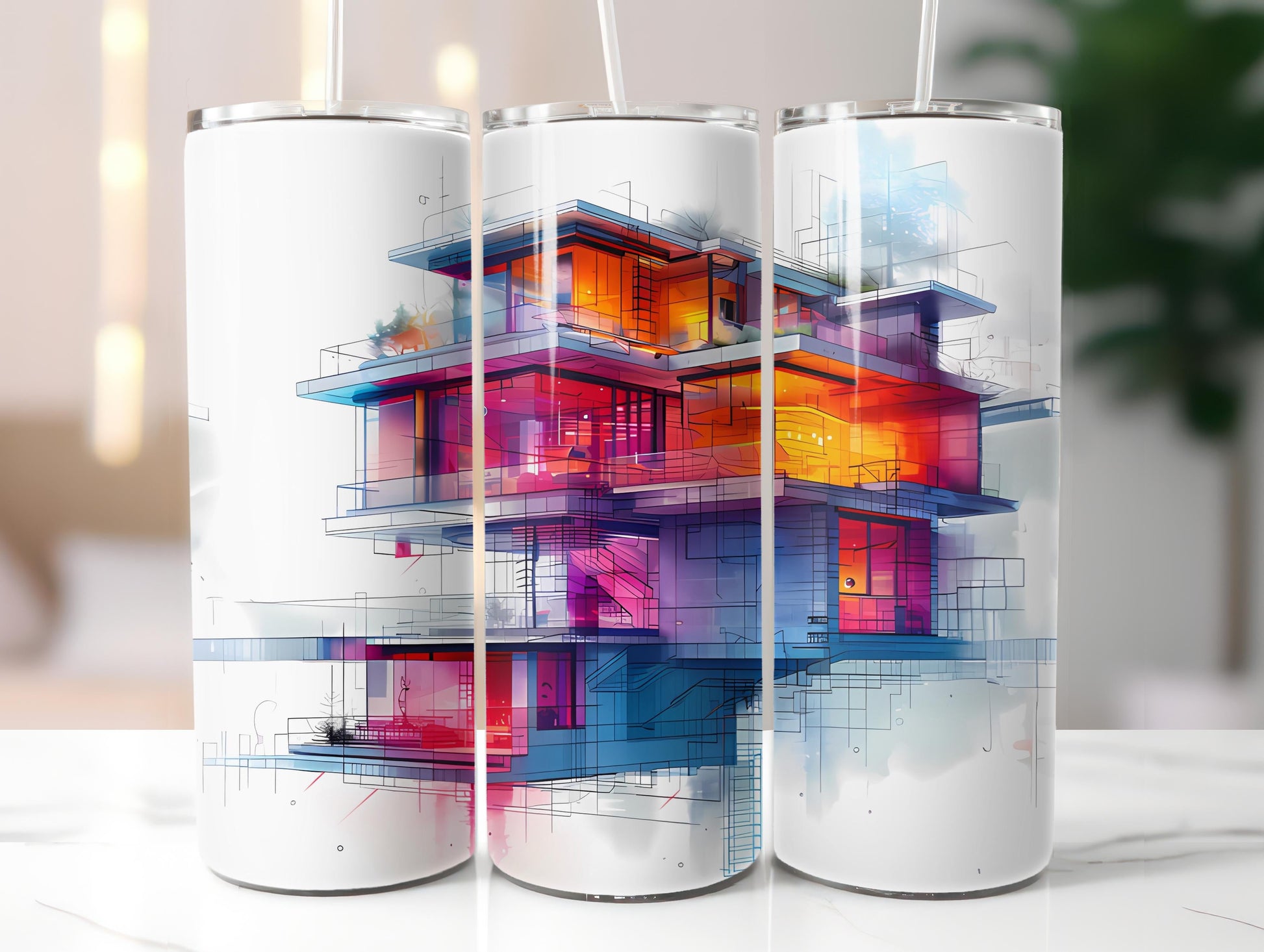 Architect Profession 6 Tumbler Wrap - CraftNest - Digital Crafting and Art