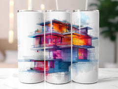 Architect Profession 6 Tumbler Wrap - CraftNest - Digital Crafting and Art