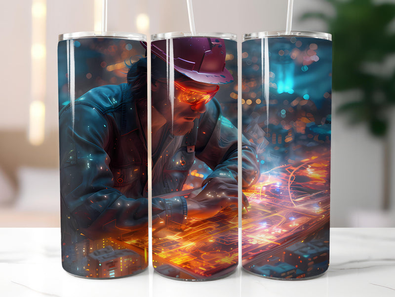 Architect Profession 3 Tumbler Wrap - CraftNest - Digital Crafting and Art