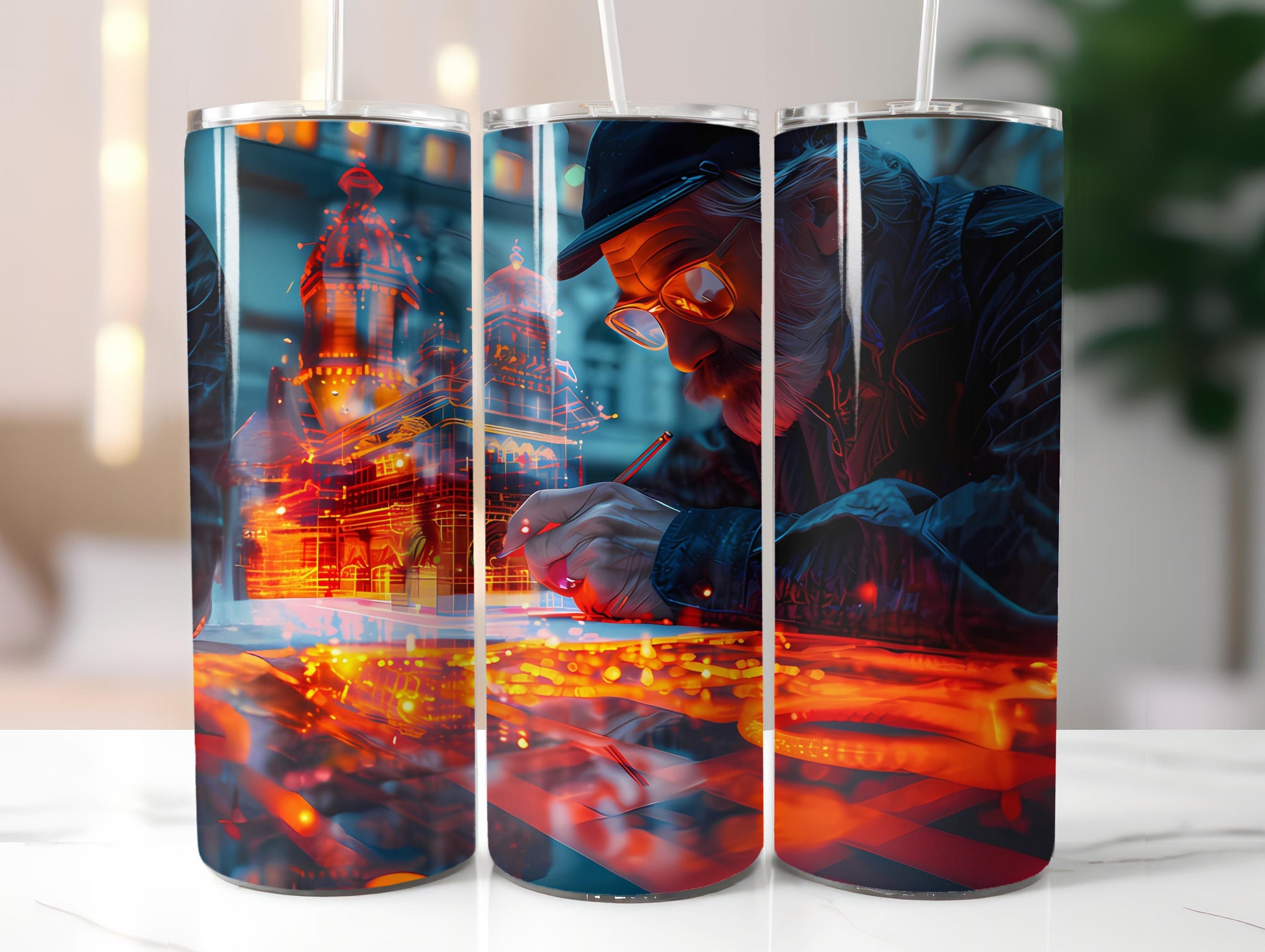 Architect Profession 1 Tumbler Wrap - CraftNest - Digital Crafting and Art