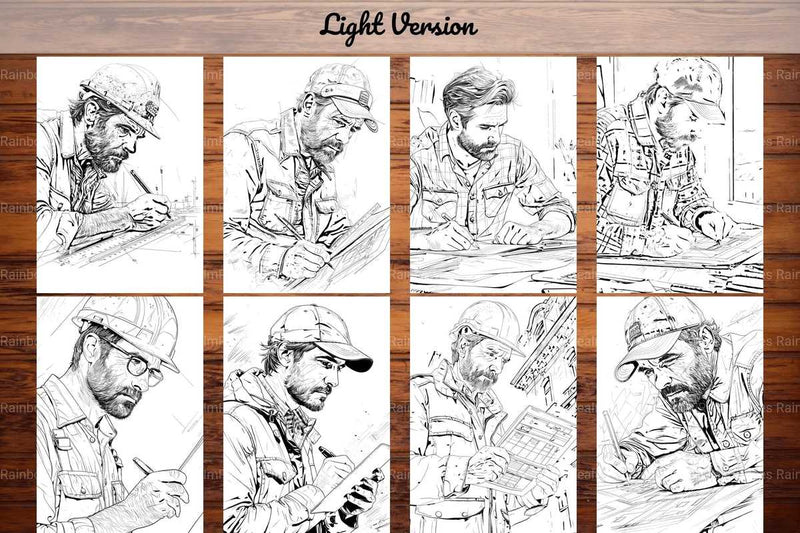 Architect Coloring Books - CraftNest - Digital Crafting and Art