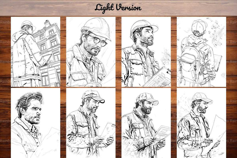 Architect Coloring Books - CraftNest - Digital Crafting and Art