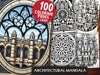 Architectural Mandala Coloring Books